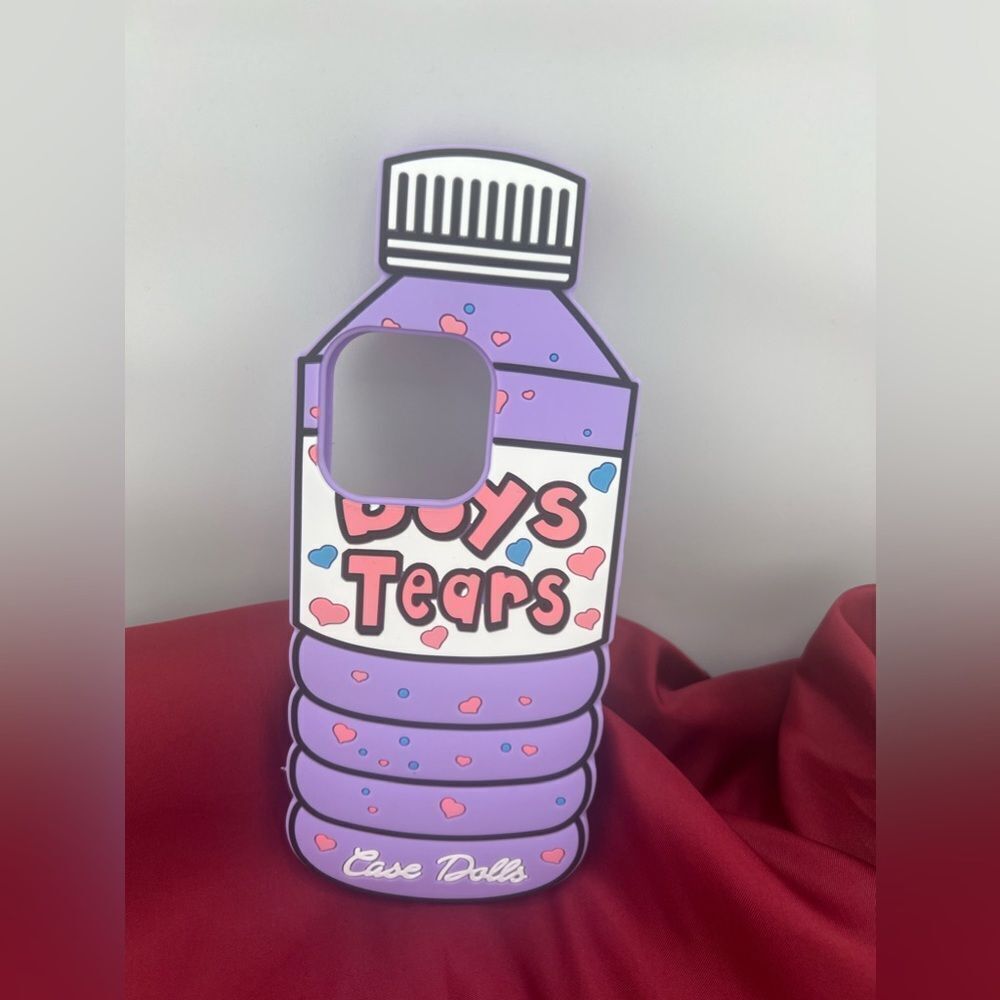 Quirky “Boys Tears” 16 Pro Max Case - Picture 5 of 7
